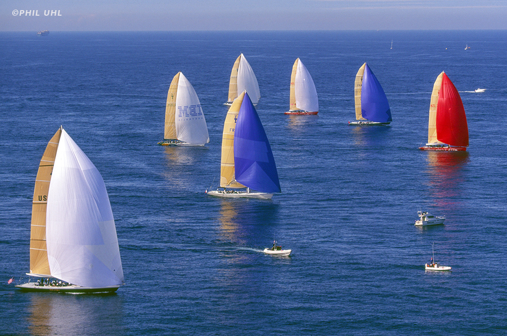 Challenger to the 1992 America’s Cup and Stars and Stripes USA 11