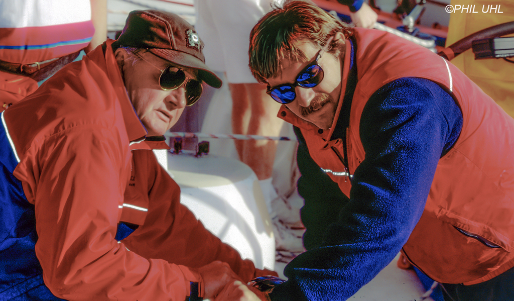 Buddy Melges and Larry Miallik